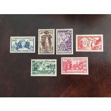 ICOLLECTZONE Ivory Coast 152-157 VF LH