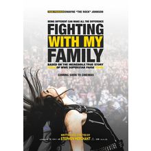 Fighting with My Family (2019)_3 Movie Film Poster Canvas iconic design