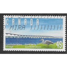 CAN 1997 45c 'CONFEDERATION BRIDGE ( R)' FINE USED (EBID71-459)