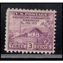 727 3c Washington's Headquarters Barely Clears MMH U1050