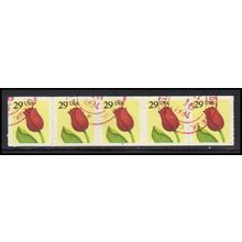 Used 2525 29c Flower Very Fine PNC S2222/5 PA3015