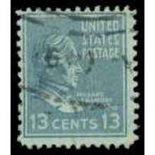 Used 818 13c Millard Fillmore Barely Clears M07992