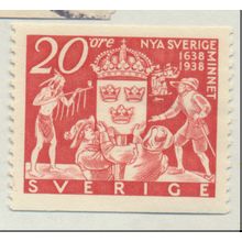 Sweden Stamp Scott #270, Mint Hinged