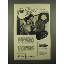 1947 Weston Master II Exposure Meter Ad - The Gift That Clicks With Photo Fans