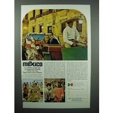 1966 Mexico Tourism Ad - A Colorful Carriage Ride