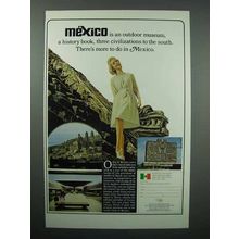 1966 Mexico Tourism Ad - An Outdoor Museum