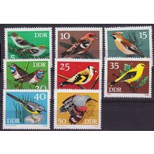 GERMANY DDR [1973] MiNr 1834-41 ( **/mnh ) Vögel