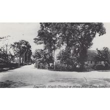 Squirrels Heath Church Hare Hall Lane Romford Essex Postcard