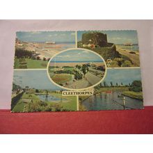multiview, CLEETHORPES, Lincolnshire used postcard by Bamforth 1967 pm =