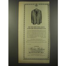 1956 Brooks Brothers Clothing Ad - Our own make sport jackets