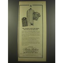 1956 Brooks Brothers Clothing Ad - Our exclusive gifts for women