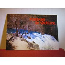 FONTAINE DE VAUCLUSE, PROVENCE, FRANCE used postcard 2002 pm =