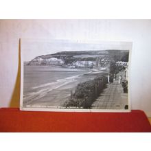 CLIFF PATH, SANDOWN, SHANKLIN, Isle of Wight used postcard RP by Nigh 1954 pm =