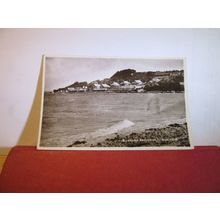 GURNARD BAY, near COWES, Isle of Wight. used vintage postcard RP 1939 pm =