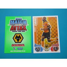 347. Ronald Zubar - Wolverhampton - Match Attax 2010/11 Football Card EF1