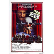 Theatre Of Blood 01 Poster Canvas Movie Film Print A0 A1 A2 A3 A4 A5 A6 Art Wall