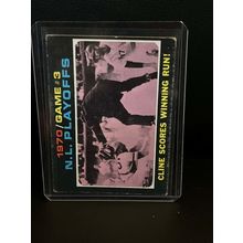 NL Playoff Game 3 #201 | 1971 Topps Baseball Trading Card