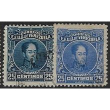1915/1923 Michel 99b+99c - fine used (o) - perf. 12