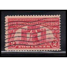 Used 627 2c Liberty Bell Average Plus RA2177