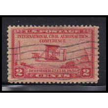 Used 649 2c Wright Airplane Almost Very Fine RA2193