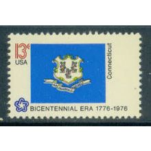 1637 13c Flag of Connecticut Fine MNH KA5479 (11)