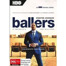 Ballers Season 3 DVD | Dwayne 'The Rock' Johnson | Region 4