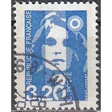 France 1990 Michel 2767 O Cote (2008) 0.50 € Marianne de Briat Cachet rond