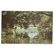 THE RIVER OUSE, BEDFORD vintage unused postcard =