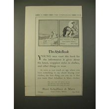 1914 Hart Schaffner & Marx Clothes Ad - Style Book