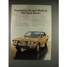 1972 Toyota Mark II Car Ad - The Most!