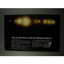 1972 Sears DieHard Battery Ad - Find the Car With