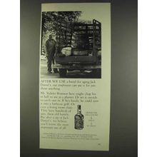 1977 Jack Daniel's Whiskey Ad - After We Use A Barrel
