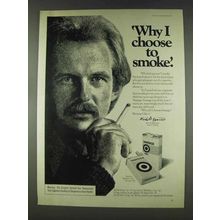 1978 Vantage Cigarettes Ad - Why I Choose to Smoke
