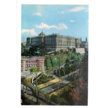 ROYAL PALACE, MADRID, SPAIN used postcard c. 1985 #