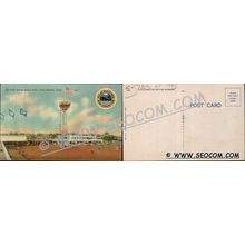 CT New London Postcard The Gam Ocean Beach Park ct_box4~1794