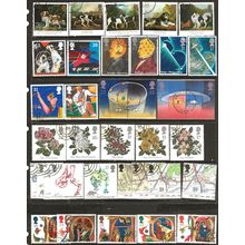 1991 All Commemoratives SG1536-1586 inc BOTH Greetings Very Fine Used Year Set.