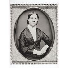 Lucy Stone American Suffragette Marriage Real Photo Portrait Postcard