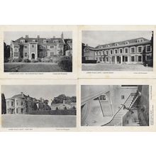 Acrise Place Kent Staircase Gardens 4x Plain Back Postcard s