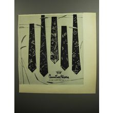 1952 Countess Mara Neckties Advertisement - Five Different Styles