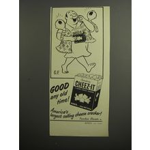 1952 Sunshine Cheez-it Crackers Advertisement