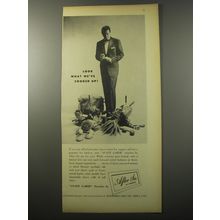 1955 After Six Avant Garde Tuxedo Ad - Look what we've cooked up