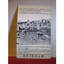 BRIXHAM, DEVON used vintage postcard RP 1963 pm =