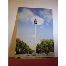 FERNSEHTURM, STUTTGART, GERMANY unused vintage postcard dated 1960 =