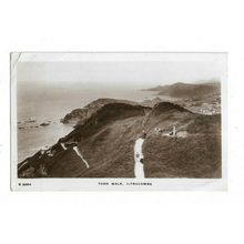 Tors Walk, Ilfracombe, Devon, RP Postcard.