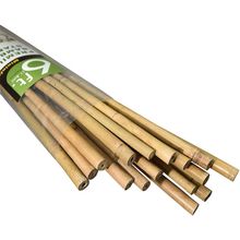 Mininfa Natural Bamboo Stakes 6 Feet, Eco-Friendly Garden Stakes, Plant Stakes S