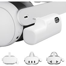Battery Pack for Meta Quest 3/3S and 2, Accessories for Oculus Quest 2/3/3S, 500