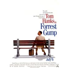 Forrest Gump (1994)_0 Movie Film Poster Canvas iconic design