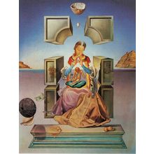 Salvador Dali - The Madonna of Port Lligat first version 1949-fotor-202404171518