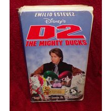 VHS 1994 DISNEY's D2- The Mighty Ducks -RATED PG