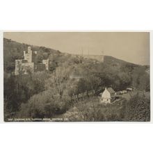 VENTNOR STEEPHILL CASTLE Flowers Brook Chain Radar mid 20th C. RPPC Nighs 5523